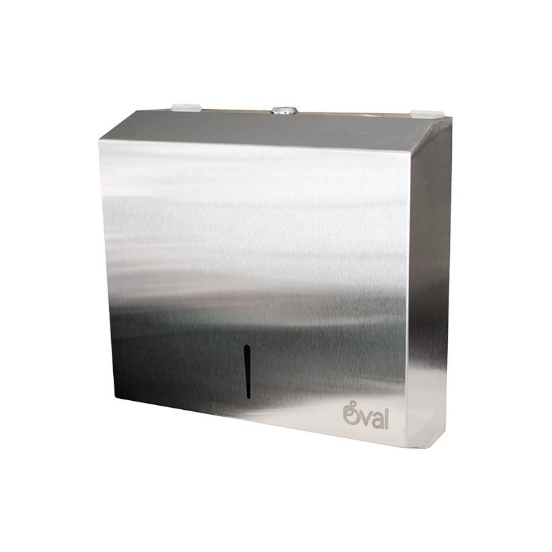 Toallero Interdoblada inox Oval